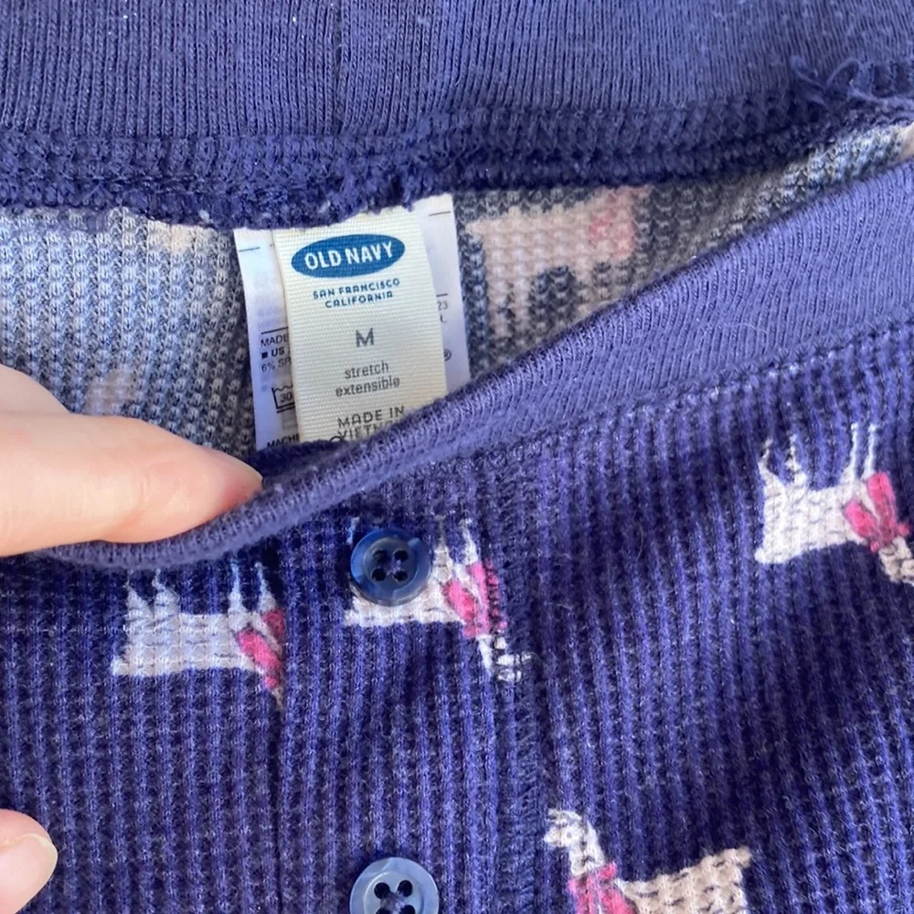 💵3for $20✅ Old Navy llama pajama pants medium - Picture 4 of 6